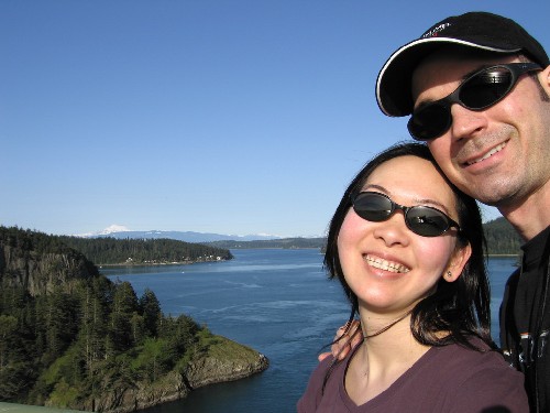 Deception Pass Us at Deception Pass on Whidbey Island. We hope it still looks this beautiful for the next generation.