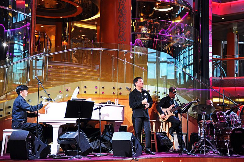 The Filipino band was a big hit