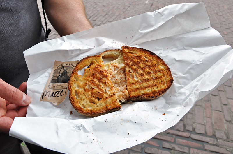 Dungeness Crab on a sandwich, mmm