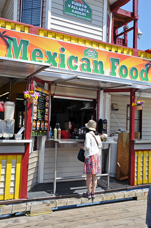 Excuse me, can you tell me where the famous fish and chips place is