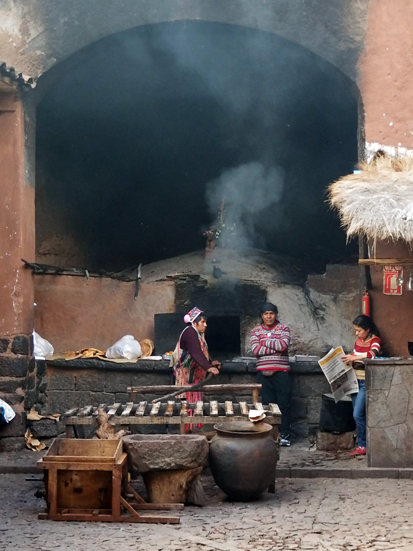 Making empanadas in the Pisaq market.jpg