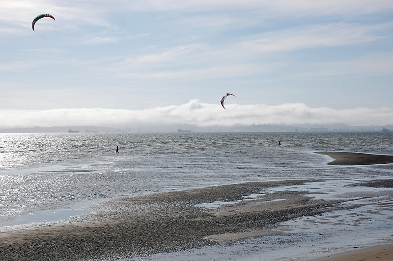 Kiteboarders