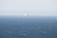 Another big boat at sea