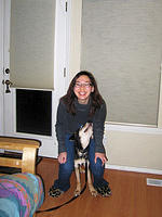 Charlotte playing with Mulder.jpg